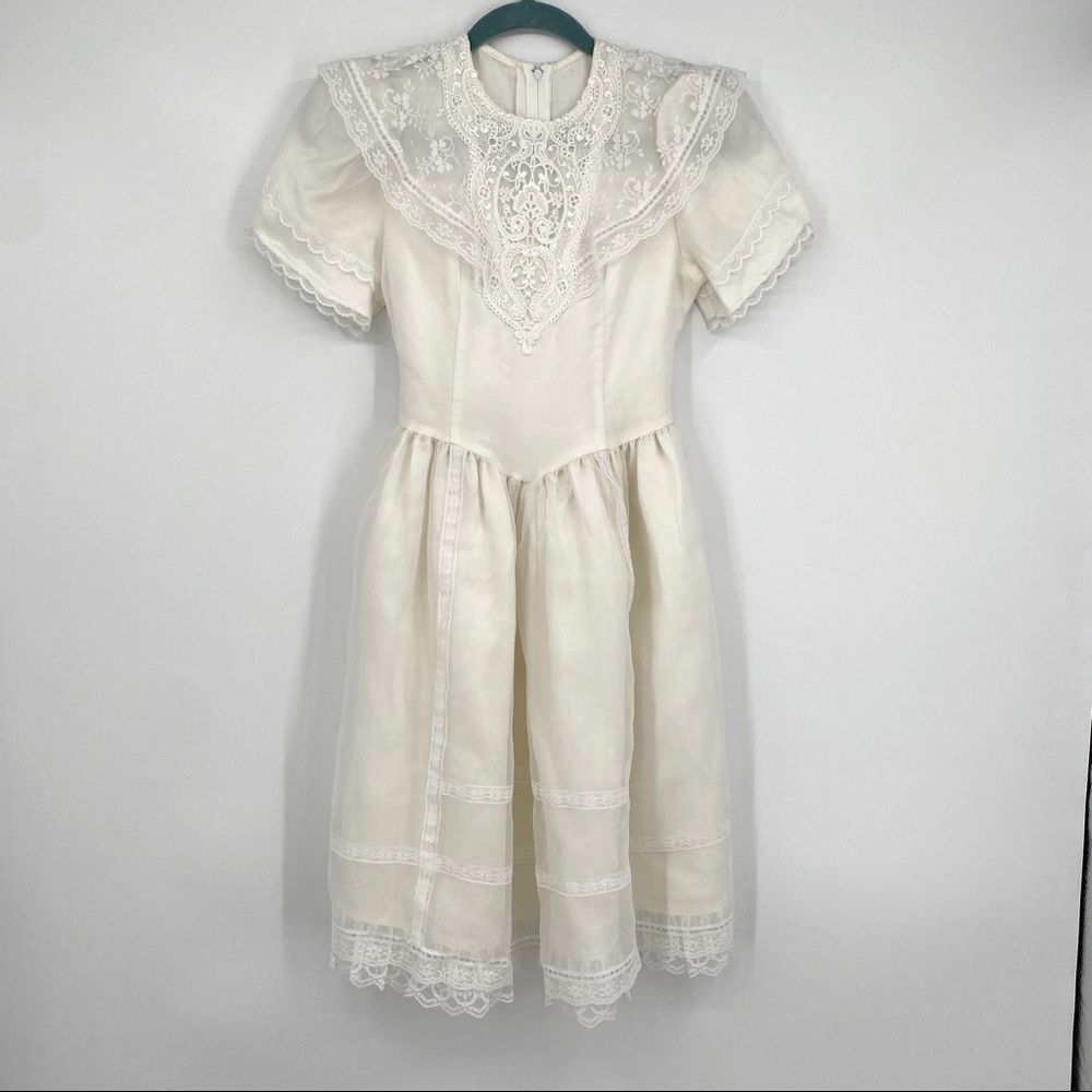 Gunne Sax Jessica McClintock Dress Girls Size 12